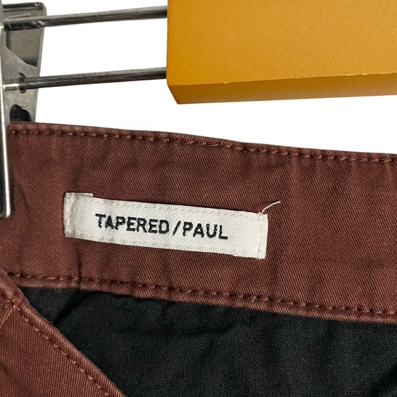 Jack & Jones Men's Red Tapered Cargo Jogger Pant - Picture 5 of 7